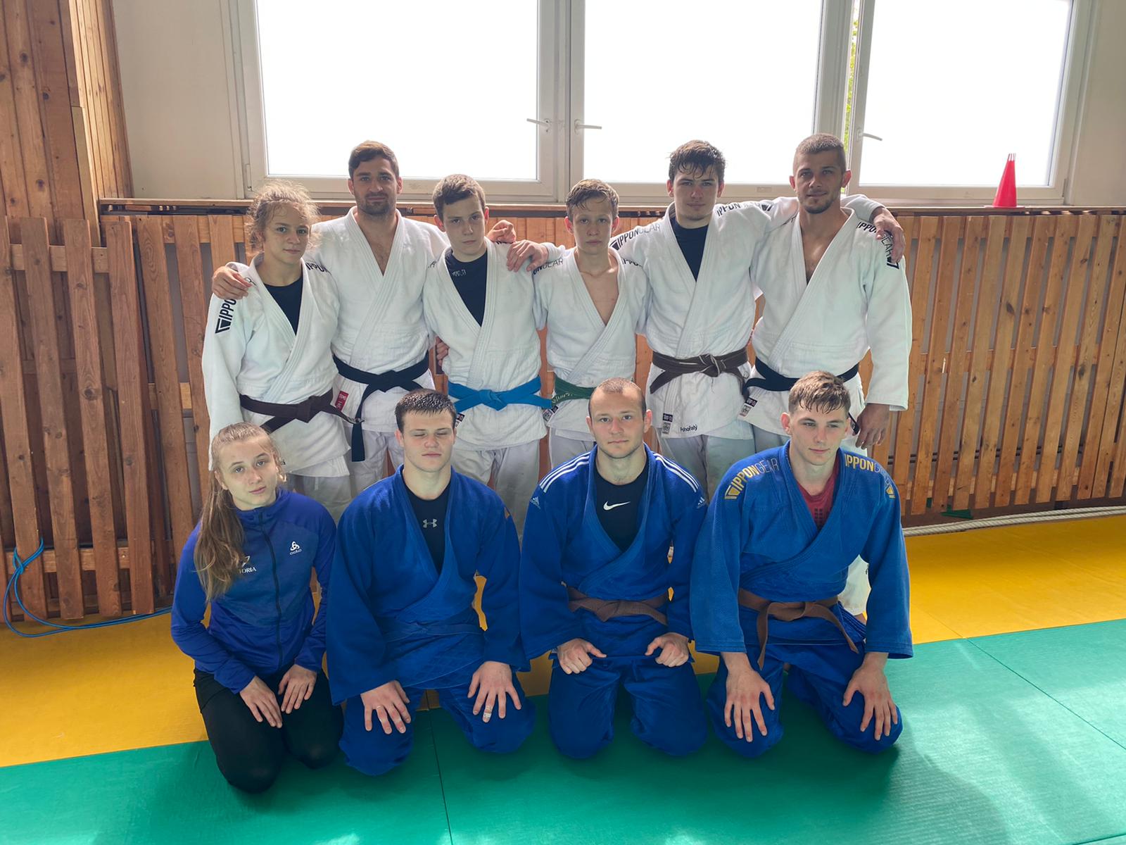 Junioři a dorostenci USK PRAHA JUDO v Teplicích na soustředění reprezentace