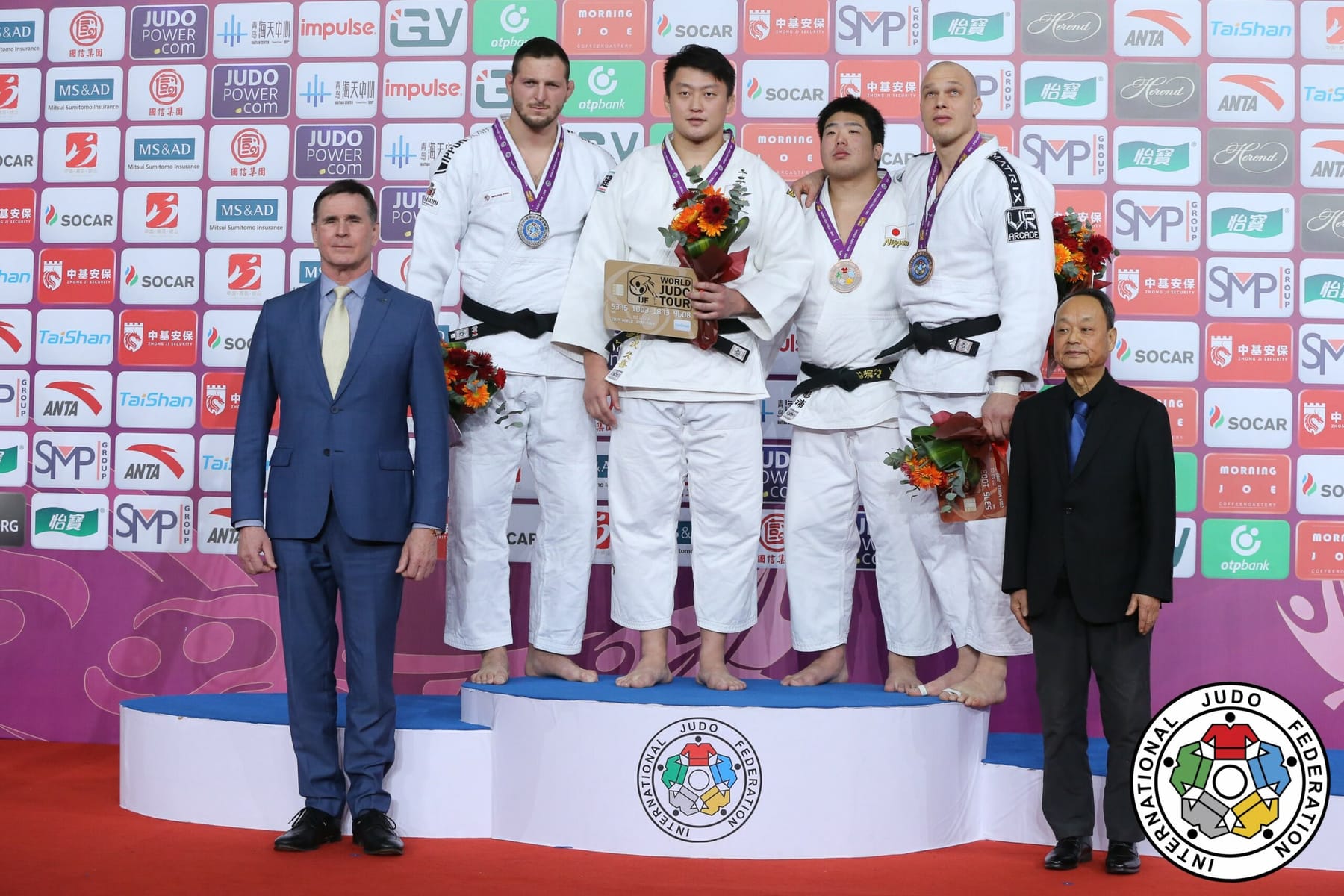 Lukáš Krpálek z USK PRAHA JUDO stříbrný na turnaji Masters v Číně!