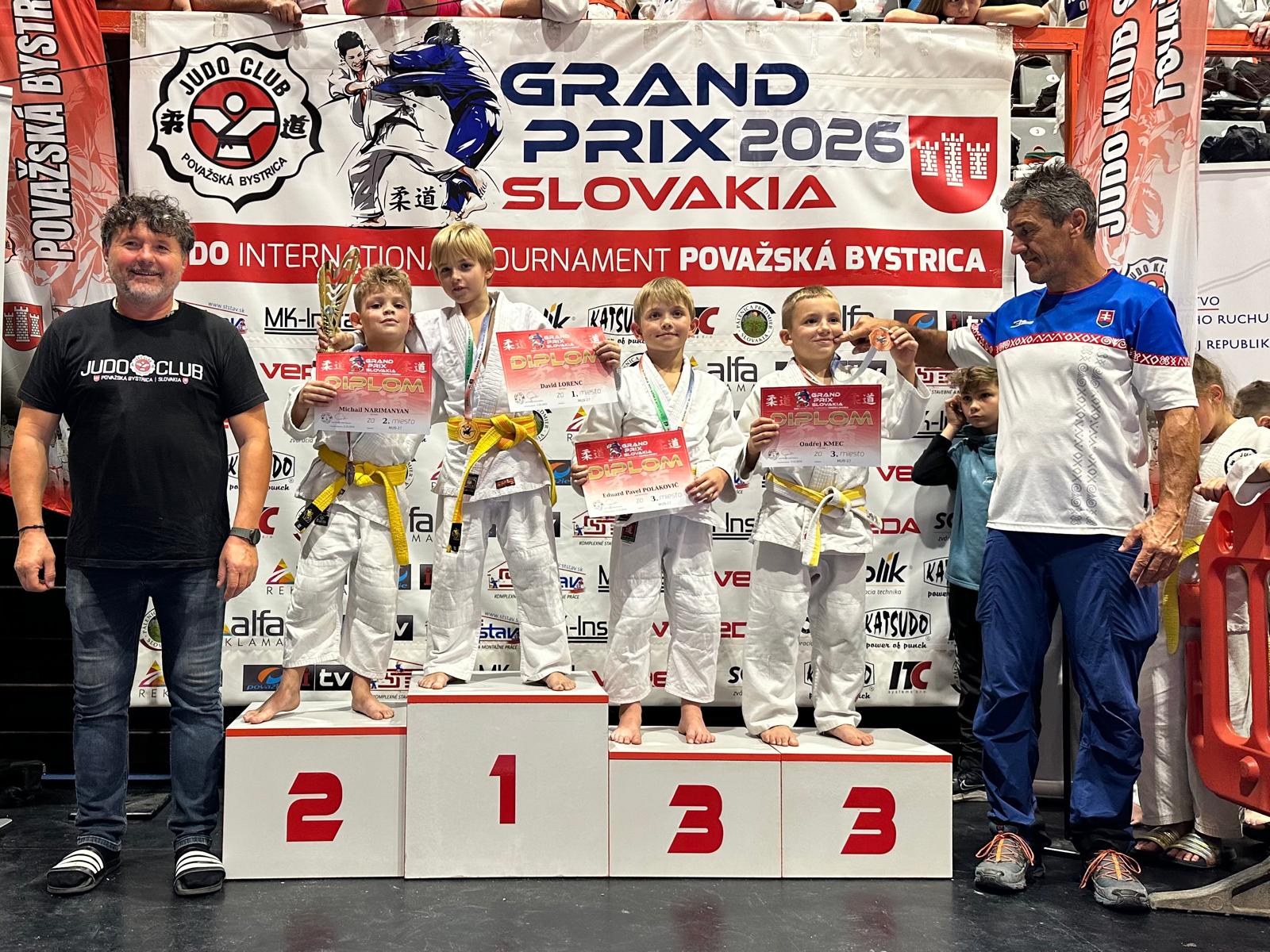Úspěch USK Praha na Grand Prix Považská Bystrica, Slovensko